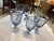 Vintage Noritake Sweet Swirl, Light Blue Sweet Tea Glasses - Set of 6 For Sale - Image 9 of 11