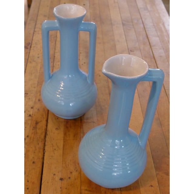 Frankoma Pottery Vases Set of 2 Chairish