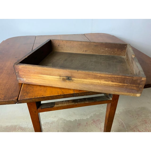 Auburn Late 18th Century Federal Cherry Pembroke Table For Sale - Image 8 of 13