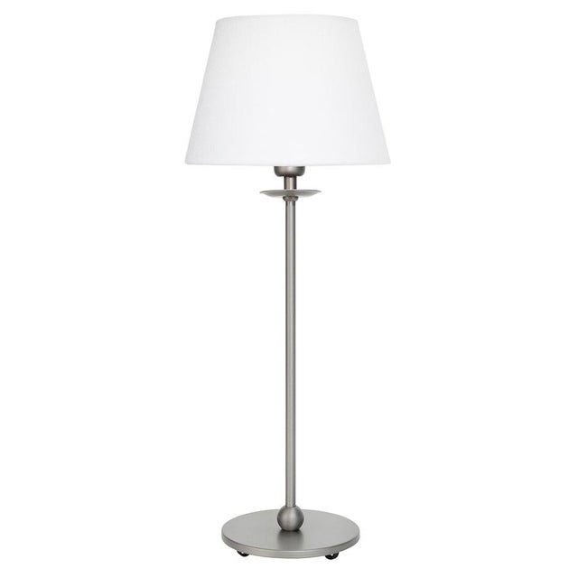 Small Brushed Steel Table Lamp from Konsthantverk For Sale - Image 4 of 8