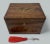 Traditional Antique English Mahogany Wooden Georgian Regency Double Tea Caddy 18h Century For Sale - Image 3 of 6