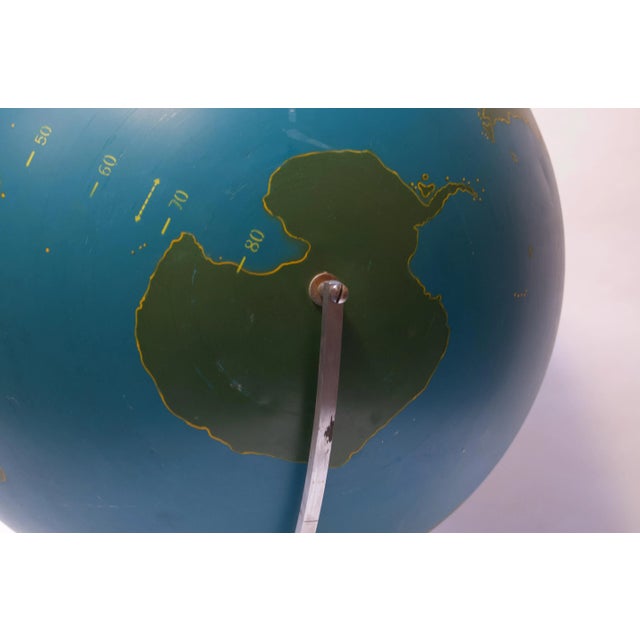 Large-Scale Vintage Military Globe / Activity Globe by a.j. Nystrom For Sale - Image 12 of 13