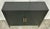Modern Uttermost Modern Two Door Black Wood Cabinet For Sale - Image 3 of 6