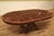 Wood 54" Round to 90" Oval Flame Mahogany Dining Table With Two Leaves, Seats 4 to 8 People, an Ap Exclusive by AntiquePurveyor For Sale - Image 7 of 17