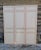 Set of 3 connecting doors or wall panels made of wood paneling. Same moldings on both sides. Photo dimensions, pink side...