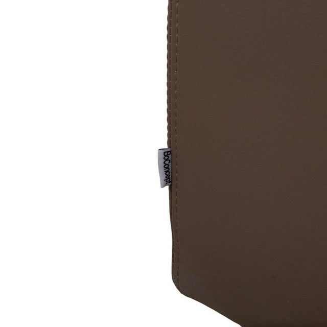 Gray Leather Mezzo Ottoman from BoConcept For Sale - Image 8 of 11