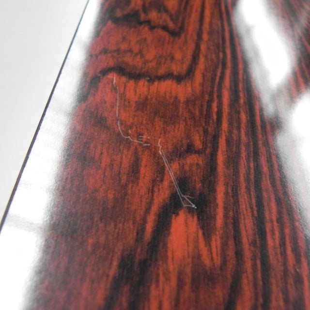 Coffee Tables with Wood Print, 1950s, Set of 2 For Sale - Image 16 of 18