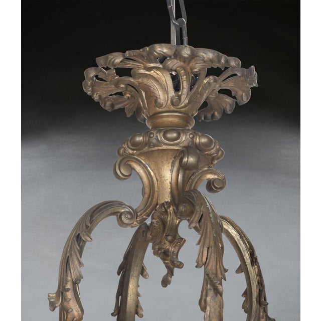Late 19th Century Bronze 16-Light Chandelier, 1880 For Sale - Image 5 of 8