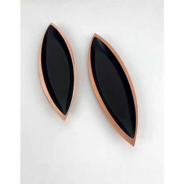 Swedish Copper Bowls by Gunnar Ander for Ystad-Metall, 1960s, Set of 2 For Sale - Image 12 of 15