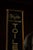 Early Gold Leaf Reverse on Glass Vogt's Ice Cream Sign For Sale - Image 4 of 7