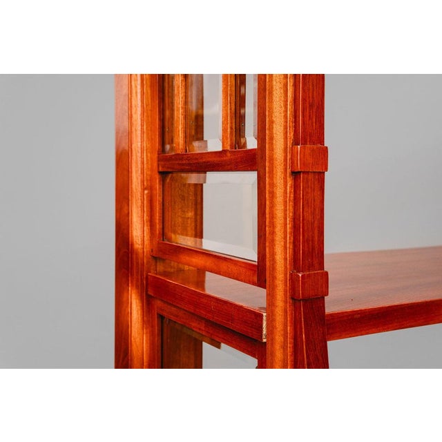 Art Nouveau Bookcase in Mahogany, Early 20th Century For Sale - Image 11 of 18