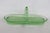 Early 20th Century Green Uranium Depression Glass Oblong Celery Tray Serving Dish With Handle For Sale - Image 11 of 16