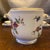 Late 20th Century Richard Ginori Italy Floral Porcelain Tea Service Set With Tray, Sugar, Creamer & Saucers - Set of 6 For Sale - Image 12 of 12