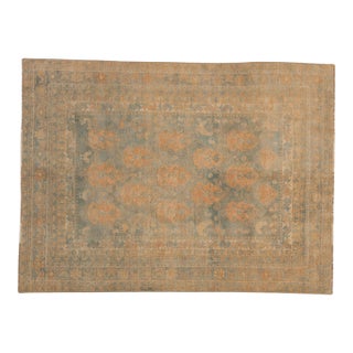 Vintage Distressed Afshar Rug - 4'7" x 6'3" For Sale
