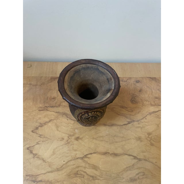 An authentic, beautifully hand-crafted traditional Brazilian Cuia (yerba mate gourd vessel) originating from Rio Grande do...