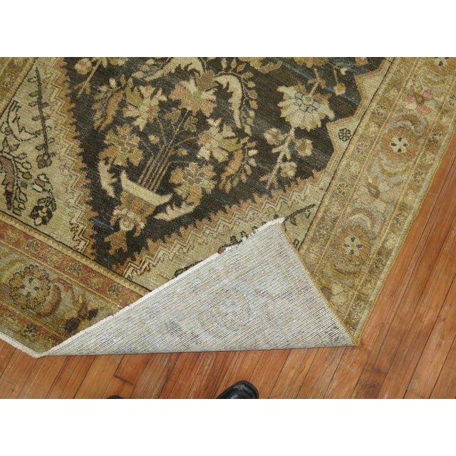 Antique Persian Malayer Rug - 4'2" x 6'3" For Sale - Image 4 of 18