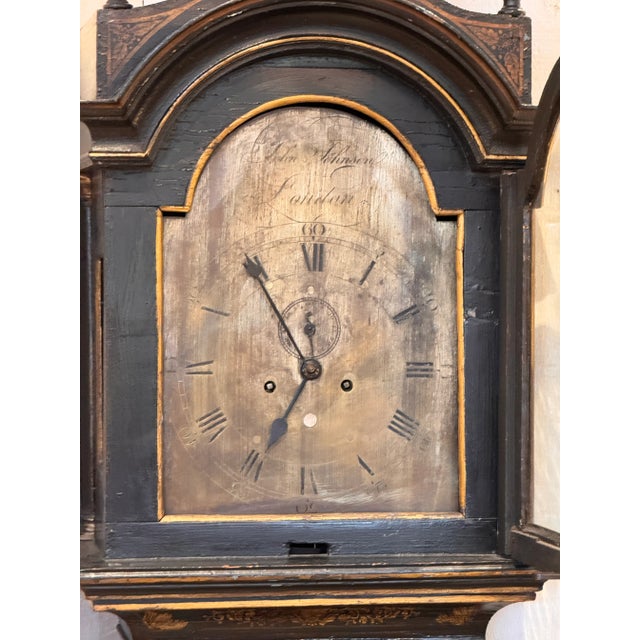 18th Century English Chinoiserie Clock For Sale - Image 14 of 16