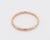 Contemporary 18k Yellow Gold Wedding Band, Size 10.25 For Sale - Image 3 of 6