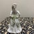 Victorian Style Figurine of a Woman in a White Dress For Sale - Image 4 of 8