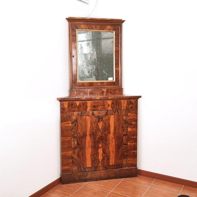 Corner Cabinet with Mirror, 1800 For Sale - Image 10 of 10