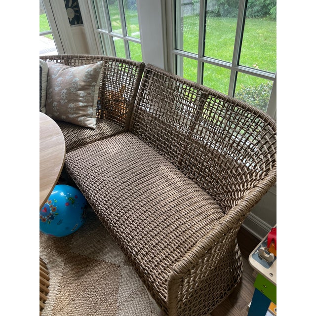 Frontgate Liselle Banquette, Attributed — Excellent Condition Frontgate's Liselle collection is a gorgeous indoor /...