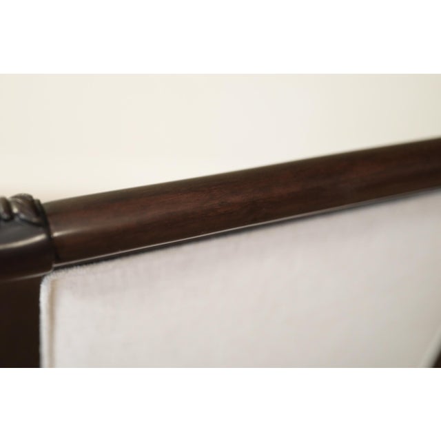 Set of 10 Solid Mahogany Louis XVI Style Dining Room Chairs For Sale - Image 4 of 18