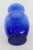 Indiana Glass Company Indiana Glass Illusions 1980s Large Vase Cobalt Blue Optic Swirl Pattern 4876b For Sale - Image 4 of 11