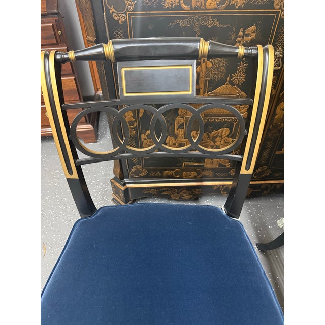 Late 20th Century Baker Furniture Historic Charleston Collection “Governor Alston” Dining Chairs (Set of 8) For Sale - Image 12 of 12