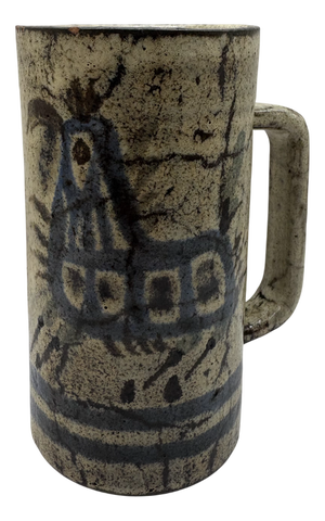 Vintage Ceramic Mug by Gustave Reynaud, 1950s