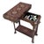 1990s Handcrafted Marquetry Inlaid Multi-Game Table With Chess & Backgammon For Sale - Image 4 of 10