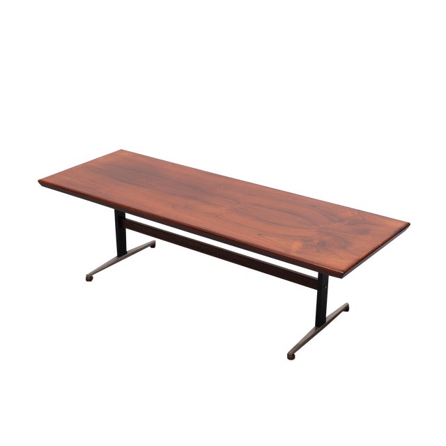 Scandinavian Wooden Coffee Table, 1965 For Sale