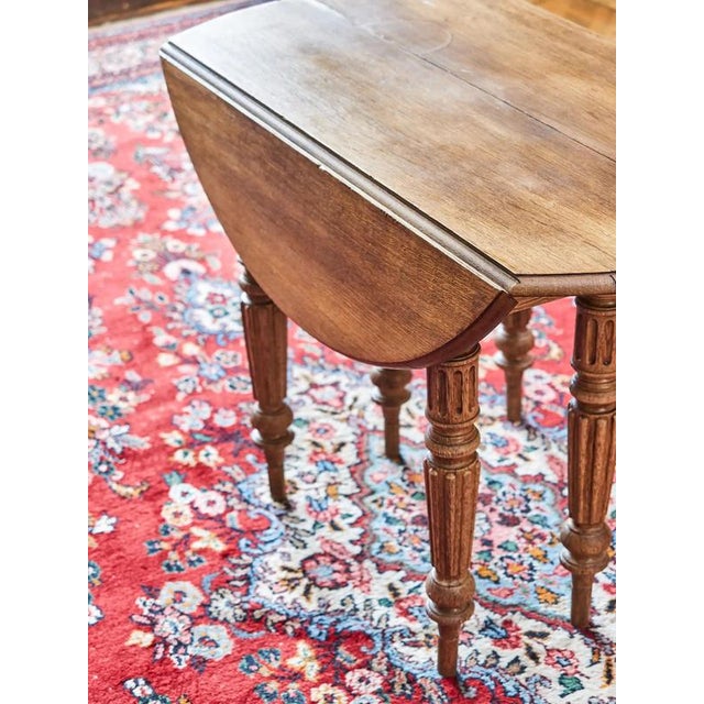 Extendable Table in Oak with Gate Legs For Sale - Image 11 of 15