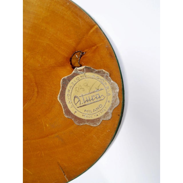 Metal Mid-Century Table Lamp by Aldo Tura for Aldo Tura Milano, 1950s For Sale - Image 7 of 8