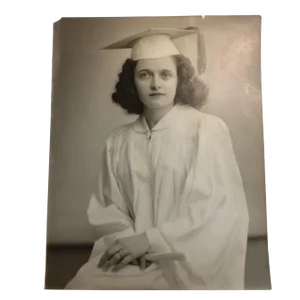 Vintage Mid-Century Graduation Photograph