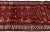 Red Vintage Persian Heriz Rug, 3'4" X 10'9" For Sale - Image 8 of 12
