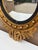 Gold Antique 19th Century American Federal Giltwood Eagle Bullseye Convex Mirror For Sale - Image 8 of 13