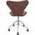 Animal Skin 3117 Office Chair in Mokka Classic Leather by Arne Jacobsen for Fritz Hansen, 1997 For Sale - Image 7 of 12
