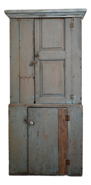 American Primitive Stepback Cupboard