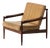 Danish Lounge Chair in Teak and Corduroy, 1960s For Sale