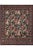 Shabby Chic Square 1990's Pak-Persian Black/Black Wool Rug - 8'2'' X 8'3'' For Sale - Image 9 of 9