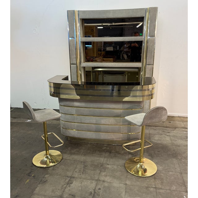 Standing Dry Bar by Willy Rizzo, Italy, 1970s For Sale - Image 10 of 13