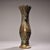 1930s Gilt‑Inlaid Bronze Peacock Vase For Sale - Image 5 of 9