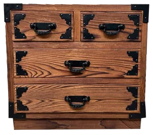Yakusugi Sewing Chest, Japan, 1980s