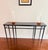 Contemporary Holly Hunt Studio “Rue De Seine” Black Marble Console Table For Sale - Image 3 of 6