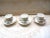 Green 1950s Royal Albert Bone China Flower of the Month Series #12 Holly 3 Teacups & Saucers Set- 6 Pieces For Sale - Image 8 of 10