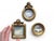 set of 3 original miniature oil paintings by artist Valeriya S. This collection, titled "heaven" Premium Materials: The...