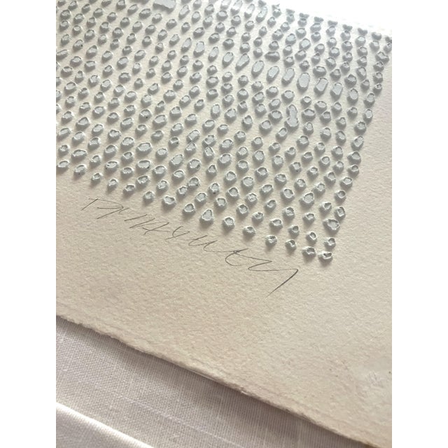 Paul Maxwell Original Large Cast Paper Artwork, Signed, Numbered 37/50, 1980s, Framed For Sale - Image 10 of 11