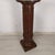 Vintage Brown Walnut Column For Sale - Image 4 of 17