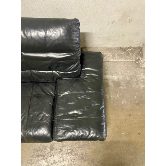 Leather RB 3400 Sofas and RB 2900 Armchair by Rolf Benz, Germany, 1980s, Set of 3 For Sale - Image 4 of 18