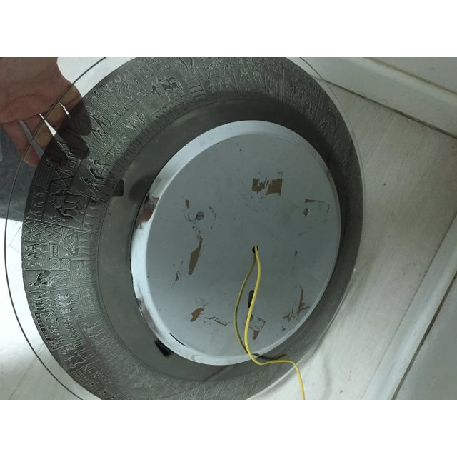 Mid Century Illuminated Italian Mirror by M. Burgeri, 1950 For Sale - Image 11 of 14